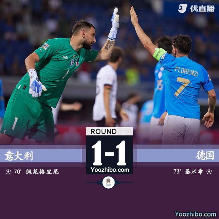 意大利1-1德国