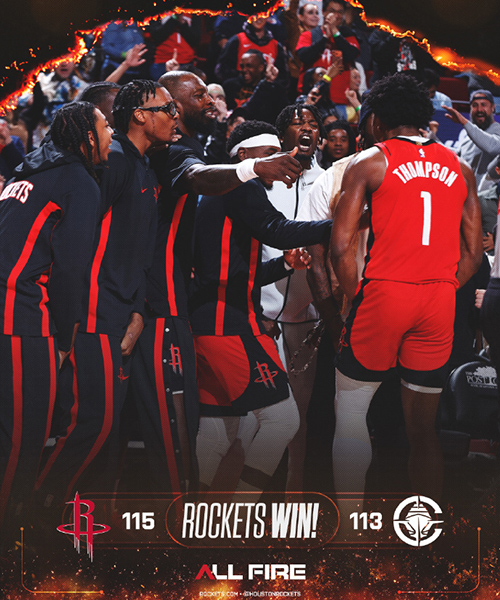 火箭115-113险胜快船，哈登22+7，杜兰特16分，申京22+15