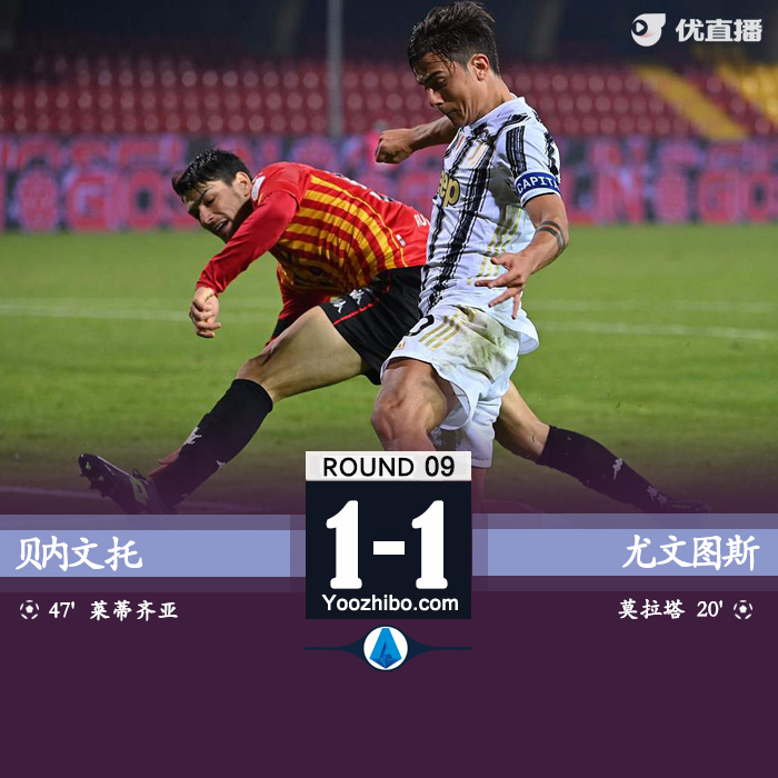 <a href=/zuqiuxg/juventus/ target=_blank class=infotextkey>尤文图斯</a>1-1贝内文托